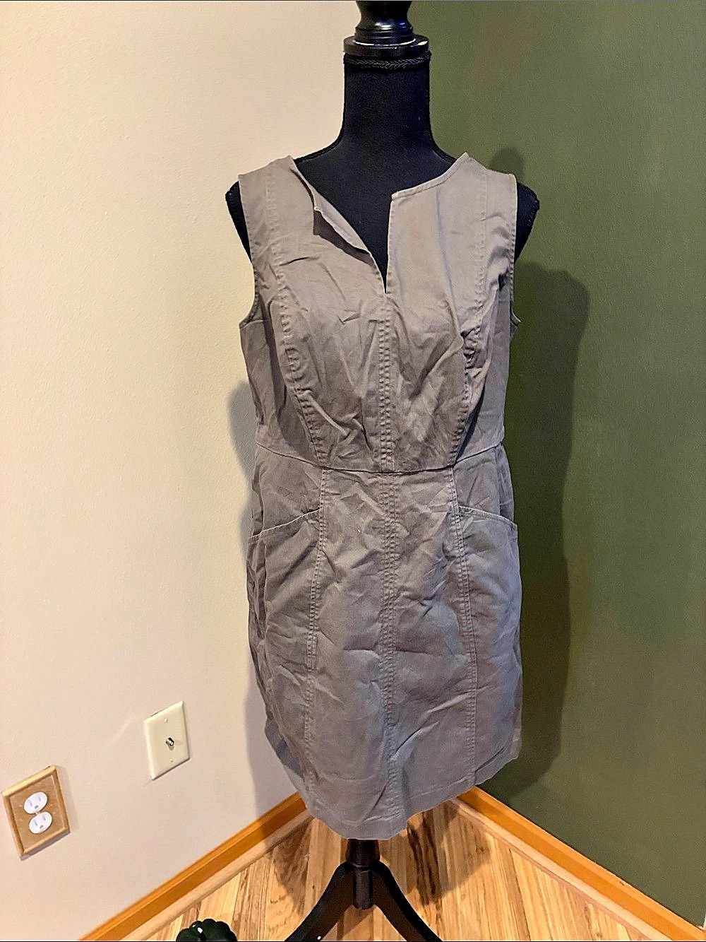 Boden Mini Dress Gray